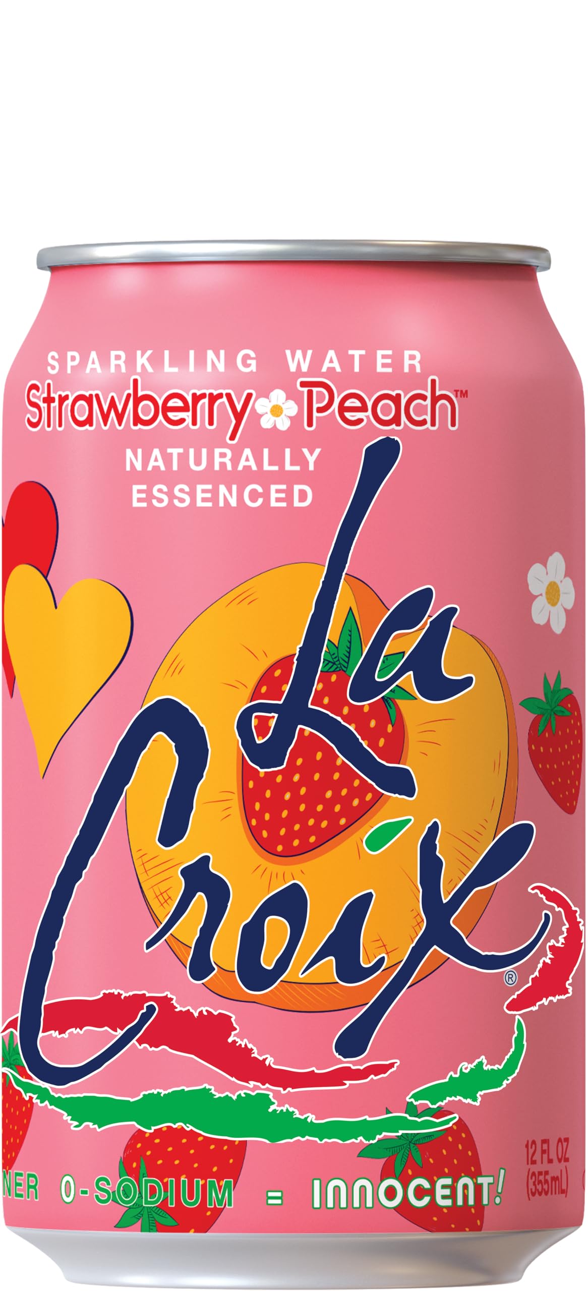 Amazon.com: La Croix Sparkling Water, Strawberry Peach, 12 Fl Oz